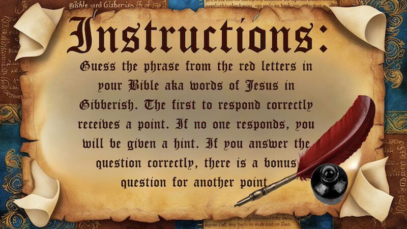 Bible Gibberish